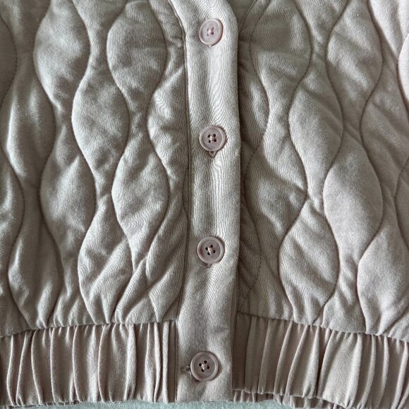 UGG Quilted button-up Quinby Cardigan – NWT – Size XS – Mauve / Rose Smoke 💖 - Picture 10 of 16